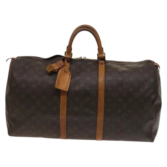 LOUIS VUITTON Monogram Keepall 55 Boston Bag - Picture 1 of 16